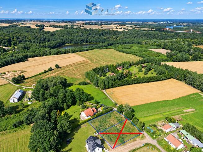 Działka budowlana Kajkowo gm. Ostróda Cibory