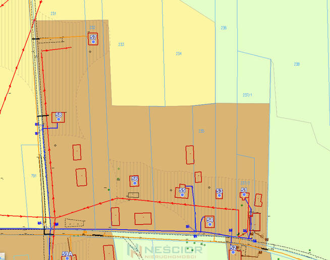 Nieruchomość 8700 m² w tym 3000m² budowlanej | zabudowania | Wojnów