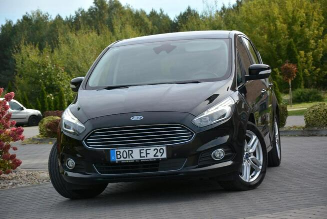 Ford S-Max 7-foteli Full Led Radar Navi Sķóry Panorama Convers 2xParkt Alu18