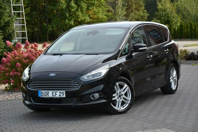 Ford S-Max 7-foteli Full Led Radar Navi Sķóry Panorama Convers 2xParkt Alu18
