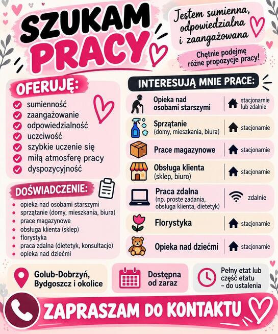 Poszukuje pracy