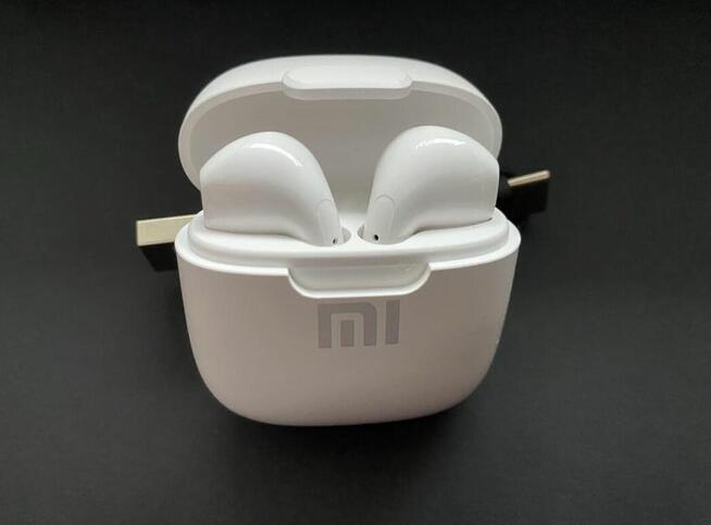 Słuchawki bezprzewodowe Xiaomi - Nowe, Białe