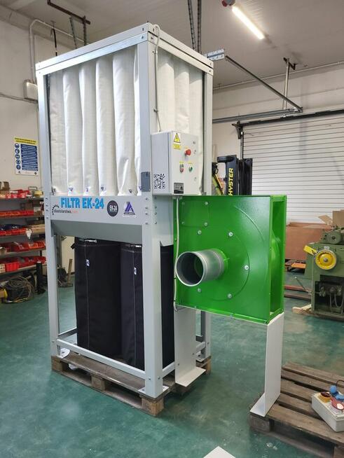 Filtr EK-24 4800 m³/h + WTK-4 | Automatyczne otrzepywanie |