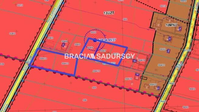 Działka usługowa Solec-Zdrój, Leśna