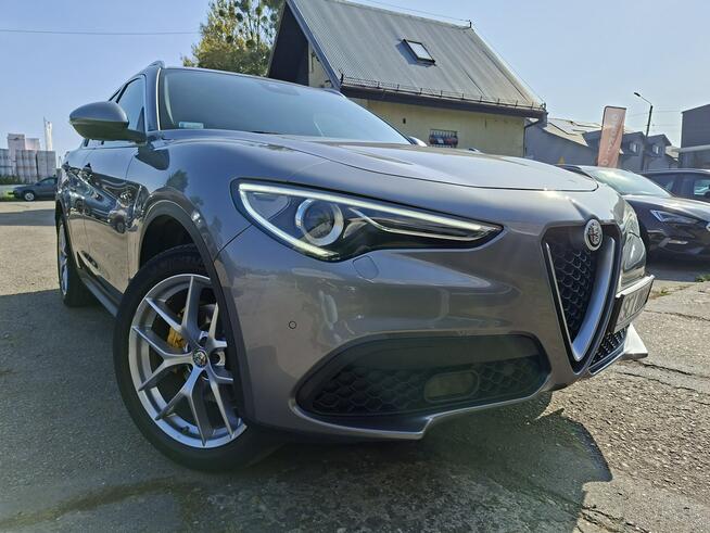 Alfa Romeo Stelvio Klimatronic 2-stref, Podgrz. fotele + kierownica, PL Salon, PDC 2x