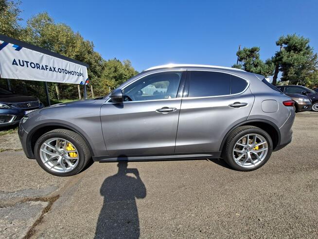 Alfa Romeo Stelvio Klimatronic 2-stref, Podgrz. fotele + kierownica, PL Salon, PDC 2x