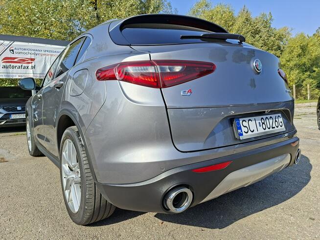 Alfa Romeo Stelvio Klimatronic 2-stref, Podgrz. fotele + kierownica, PL Salon, PDC 2x