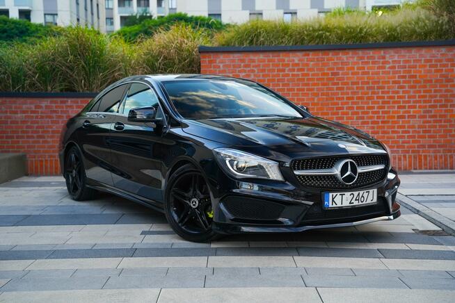 Mercedes CLA 200 Salon PL Bezwypadkowy AMG Line Podgrzewane fotele FV Marża Gwarancja
