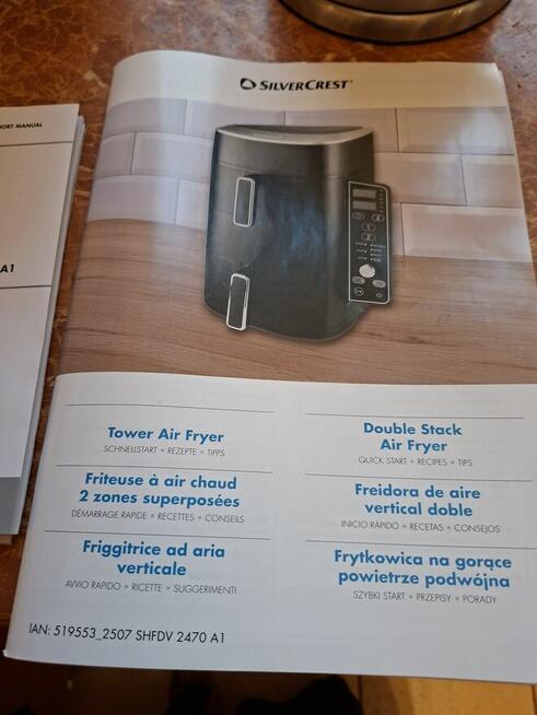 Air Fryer SilverCrest Dwukomorowy