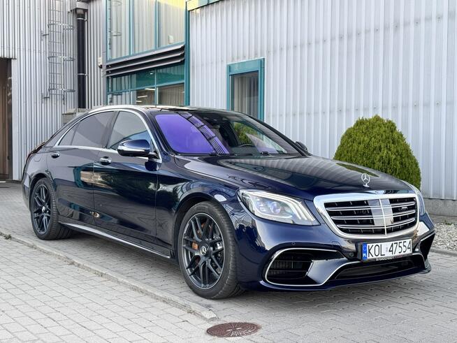 Mercedes S 63 AMG 4Matic+ Long 612KM. Krajowy. Bezwypadkowy. Nowa ceramika. Stan idealny