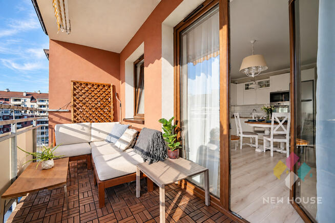 Bilitewskiego- 58 m2, miejsce parkingowe, 3 pok, balkon