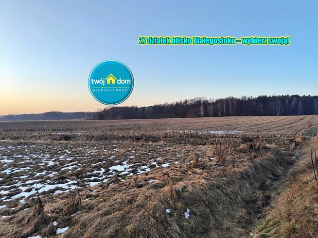 Działka budowlana Hermanówka gm. Juchnowiec Kościelny