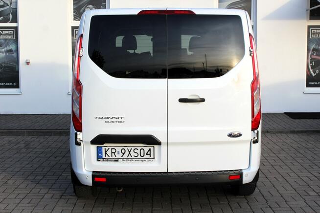 Ford Transit Custom 9-osob. L2 130KM Salon PL FV23% 1WŁ Android/Apple Tempomat