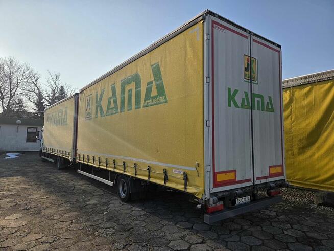 Przyczepa ciężarowa tandemowa Plandex sprzedaż syndyka