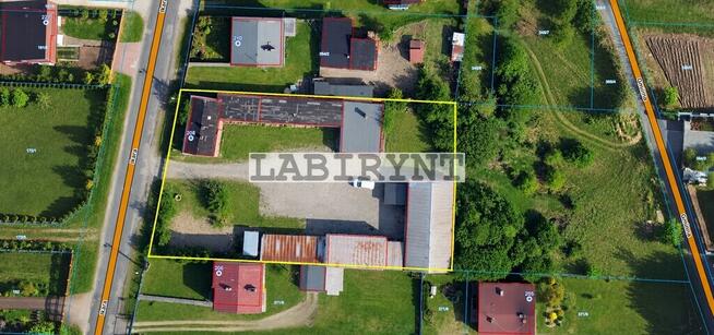 Hale, budynki pod działalność 327m2, działka 2400m2