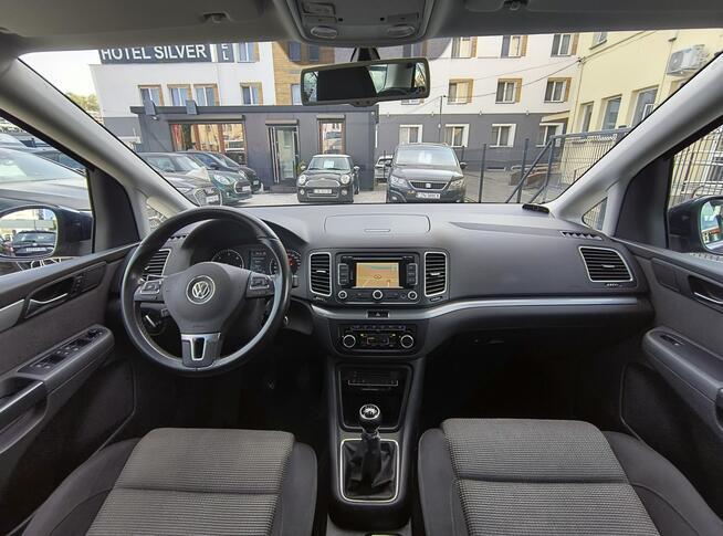 Volkswagen Sharan ALU16 | 10 LAT 1 właściciel | 7os | NAVI | HAK | czujniki parkowania