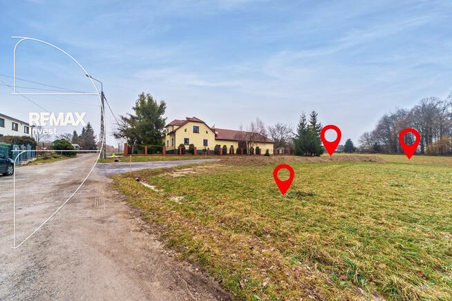 Działka z WZ pod dom 130-150 m2