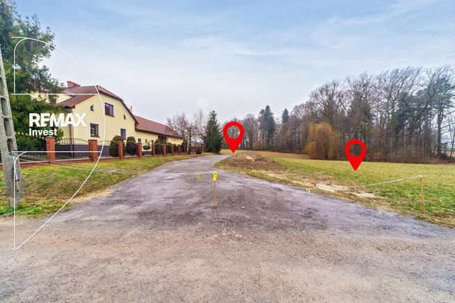 Działka z WZ pod dom 130-150 m2