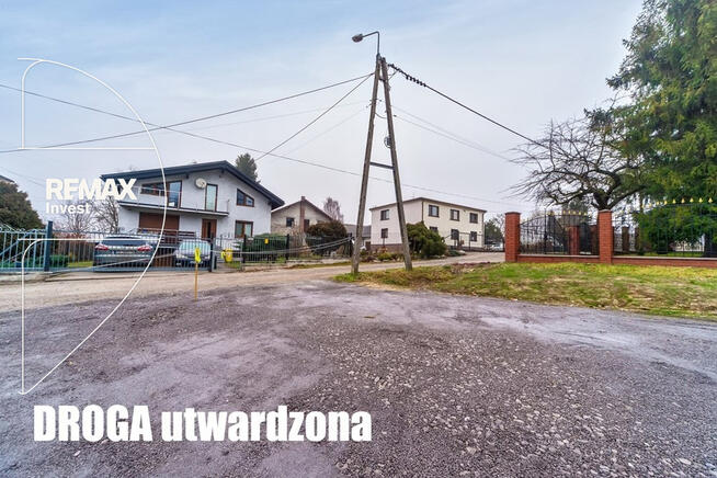 Działka z WZ pod dom 130-150 m2