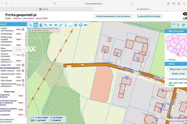 Działka z WZ pod dom 130-150m2