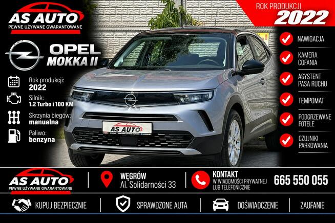 Opel Mokka 1.2 T 100KM EnjoYNavi/Kamera/Led/Tempomat/Serwis/Alu