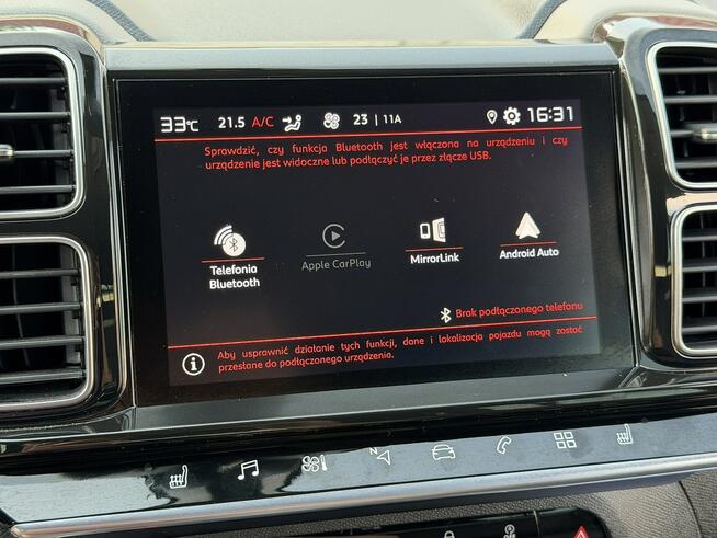Citroen C5 Aircross 1.5HDi 130KM/Navi/Ledy/ACC/LaneAssist/Alu/Hak/SerwisASO