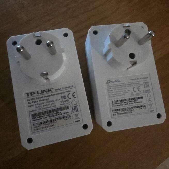 TpLink powerline gniazdka Lan