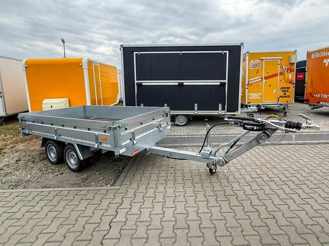Przyczepa Pod Agregat 2700 kg | BOCIAN | 2 Osie Hamowane