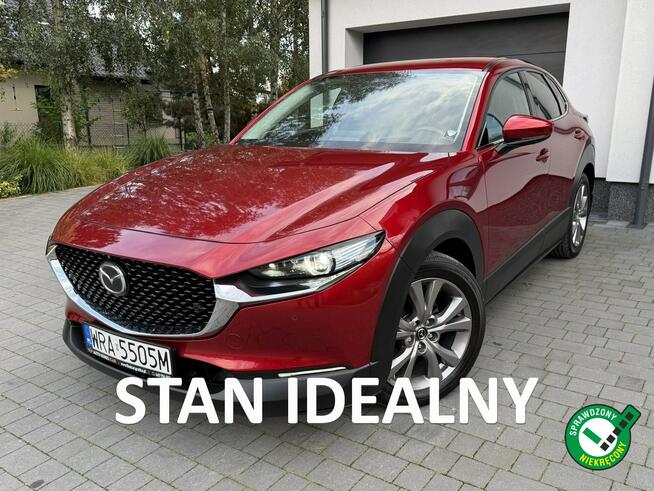 Mazda CX-30 FULL*NAVI*HUD*Kamera*360*Czujniki*Parkowania*Grzane*Fotele*Serwis*ASO*
