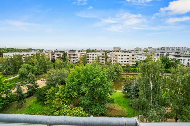 MARINA MOKOTÓW, widok na staw i park, 0% prowizji