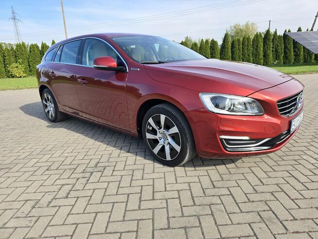 Volvo V60 2.4D6, Hybryda.Skóry,Kolorowa Navi,Super Stan,Plug-In.Fotele z pamięci