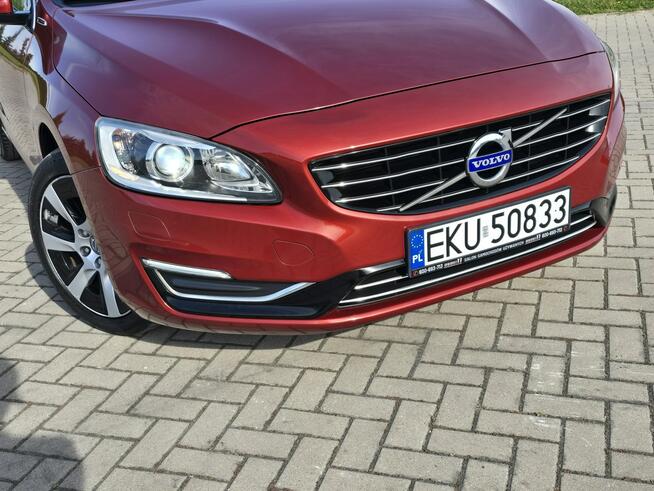 Volvo V60 2.4D6, Hybryda.Skóry,Kolorowa Navi,Super Stan,Plug-In.Fotele z pamięci