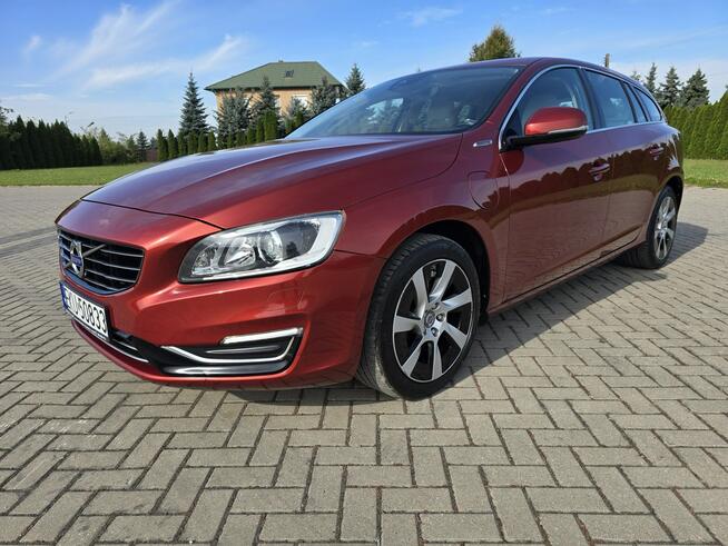 Volvo V60 2.4D6, Hybryda.Skóry,Kolorowa Navi,Super Stan,Plug-In.Fotele z pamięci