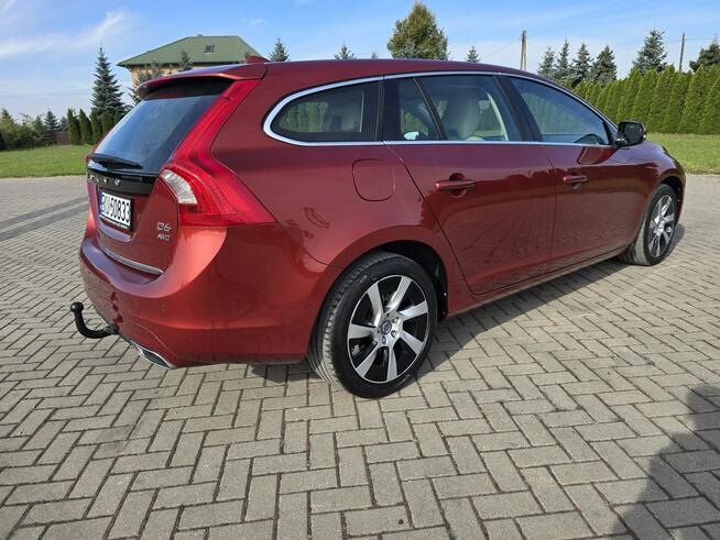 Volvo V60 2.4D6, Hybryda.Skóry,Kolorowa Navi,Super Stan,Plug-In.Fotele z pamięci