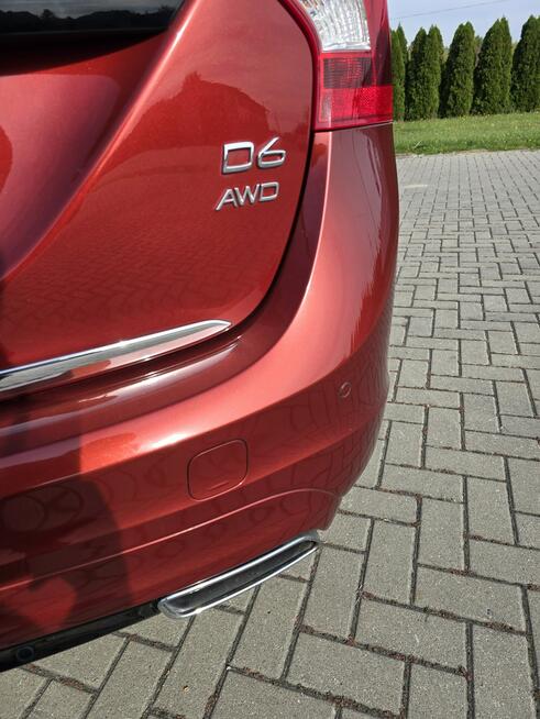 Volvo V60 2.4D6, Hybryda.Skóry,Kolorowa Navi,Super Stan,Plug-In.Fotele z pamięci