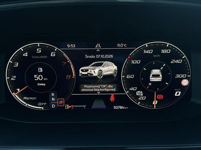 Cupra Formentor VAT 23% 1.5TSI 150KM DSG 2023 r., salon PL, I właściciel, gwarancja