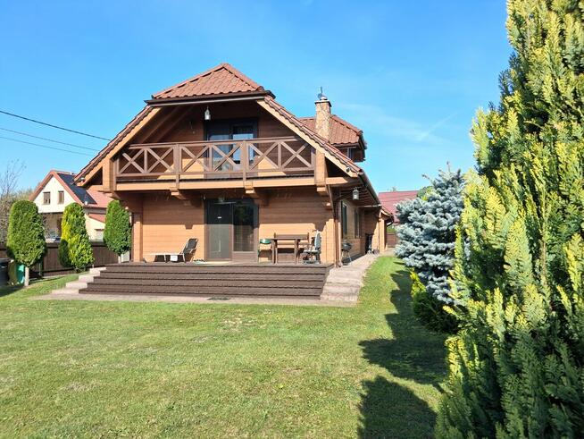 Sprzedam dom drewniany z bali+domek letniskowy z bali
