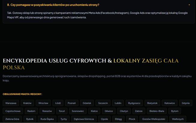 Pozycjonowanie Stron SEO Aplikacje CRM ERP Strony Aplikacja