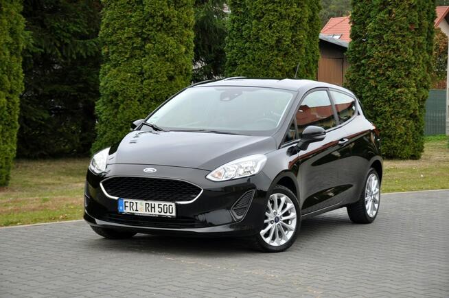 1.1i(85KM)*Czarna*Klimatyzacja*Welur*I Właściciel*Alu 16"ASO Ford