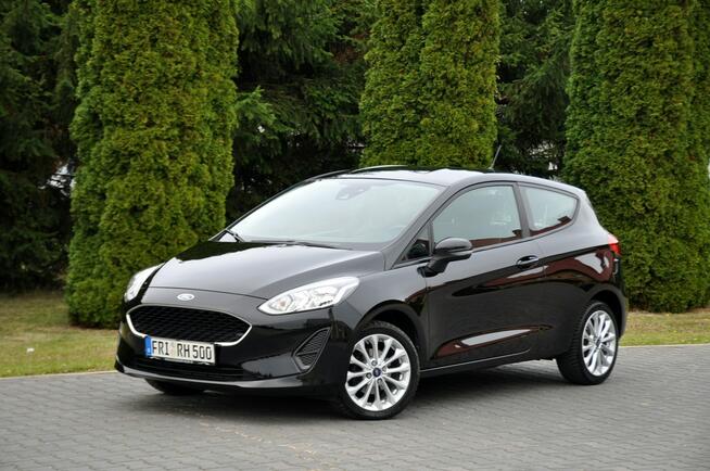 1.1i(85KM)*Czarna*Klimatyzacja*Welur*I Właściciel*Alu 16"ASO Ford