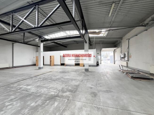 ogrzewana HALA MAGAZYN 1050m2 NOWA HUTA TIR doki