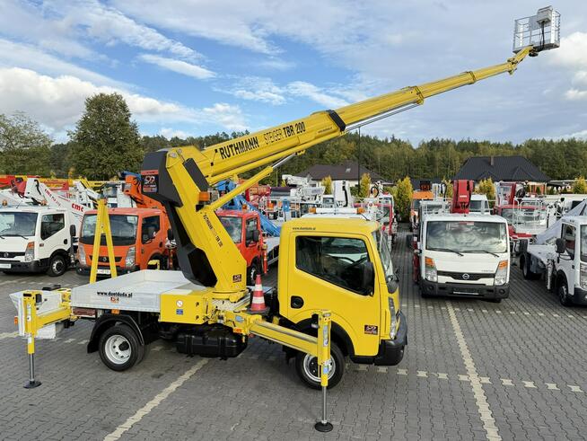 Renault Maxity Zwyżka Podnośnik Koszowy Ruthmann TBR200 Wysokość Podnoszenia 20m P7