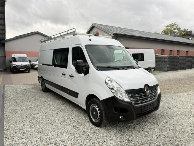 Renault Master max L3H2 brygadówka 5-osobowa doka full opcja!