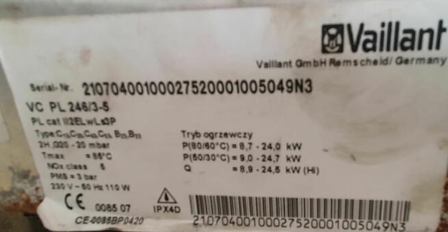 Kocioł kondensacyjny Vaillant