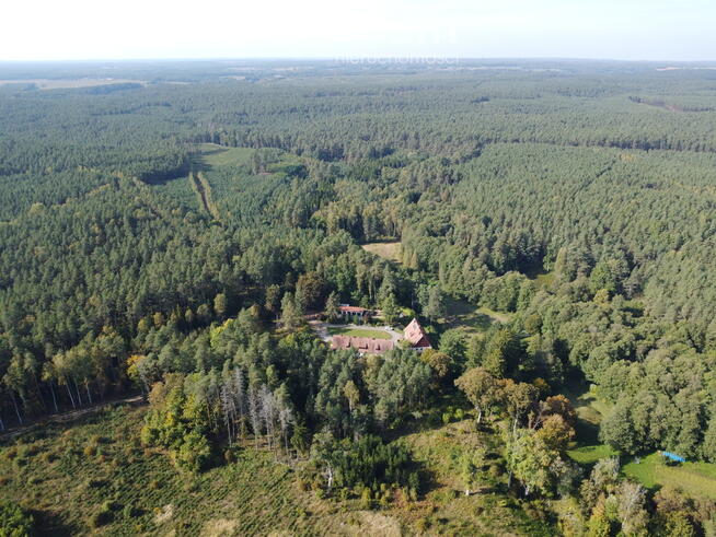 Unikalna posiadłość nad Brdą w sercu lasu, 2,5ha