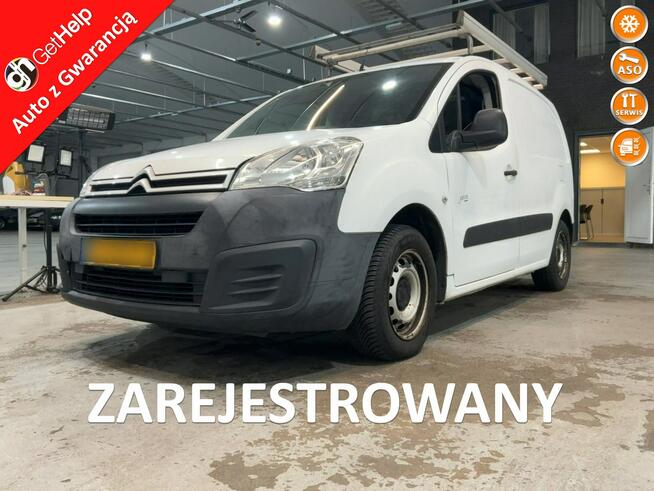 Citroen Berlingo Niski przebieg/Hak/Klimatyzacja/3 miejsca/Skrzydełka drzwi/Zarej.