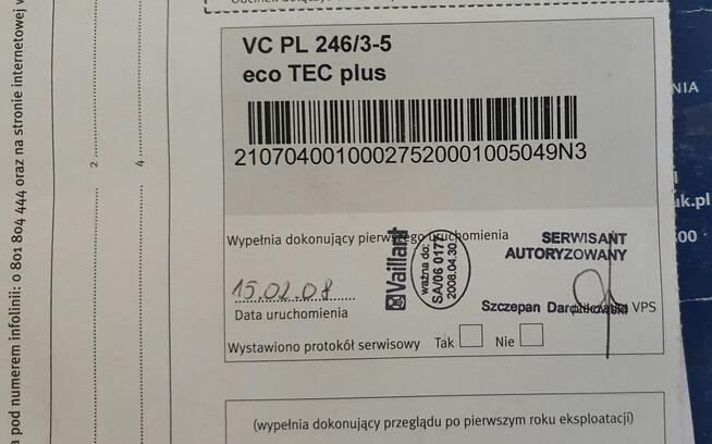 Kocioł kondensacyjny Vaillant