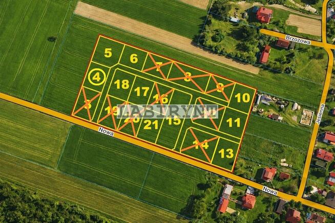 Budowlana, 520m2, 26x20, z planem miejscowym