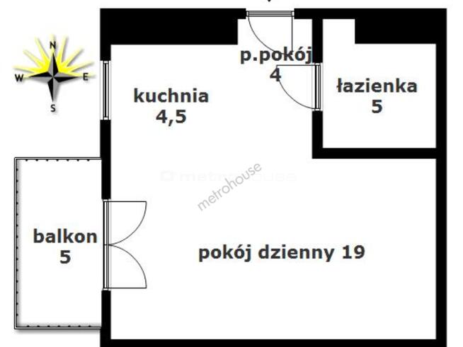 Kawalerka na Saskiej Kępie w budynku z 2005 r.