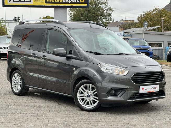 Ford Tourneo Courier *FILM*Titanium*Bezwypadkowy*Potwierdzony Przebieg*Roczna Gwarancja*